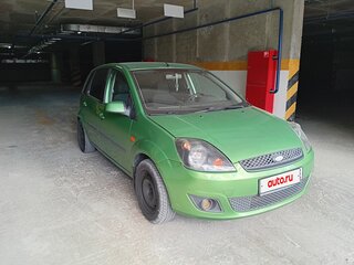 2006 Ford Fiesta Mk5, зелёный, 420000 рублей, вид 3