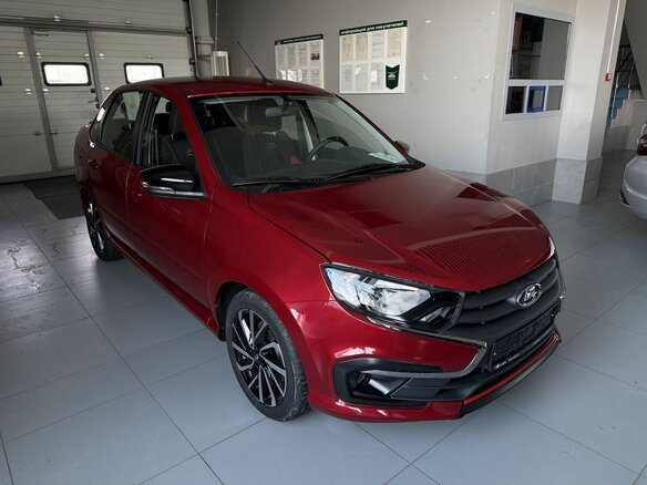 2025 Lada (ВАЗ) Granta Sport I Рестайлинг, красный, 1657000 рублей - вид 20
