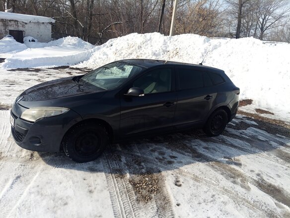 2009 Renault Megane II Рестайлинг, серый, 380000 рублей - вид 3