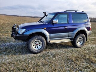 1997 Toyota Land Cruiser Prado 90 Series, синий, 1950000 рублей, вид 3