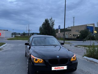 2005 BMW 5 серии 525i V (E60/E61), чёрный, 1200000 рублей, вид 1