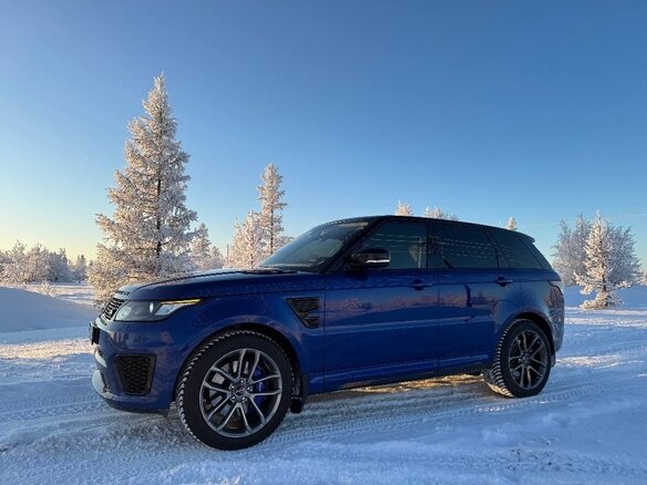 2015 Land Rover Range Rover Sport SVR II, синий, 4900000 рублей - вид 2