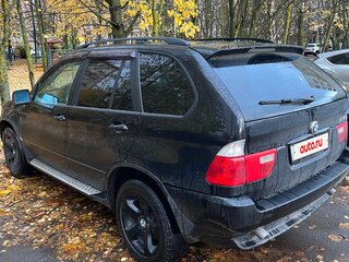 2004 BMW X5 3.0i I (E53) Рестайлинг, чёрный, 520000 рублей, вид 2