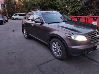 2007 Infiniti FX35 I (S50) Рестайлинг, коричневый, 600000 рублей, вид 3