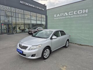 2008 Toyota Corolla X (E140, E150), серебристый, 725000 рублей, вид 1