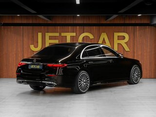 2020 Mercedes-Benz S-Класс 450 Long 4MATIC VII (W223), чёрный, 8990000 рублей, вид 4