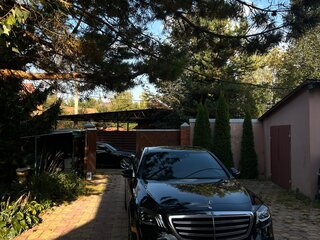 2017 Mercedes-Benz S-Класс 350 d Long VI (W222, C217) Рестайлинг, чёрный, 5000000 рублей, вид 4
