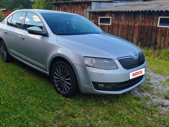 2015 Skoda Octavia III (A7), серебристый - вид 4