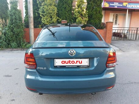 2019 Volkswagen Polo V Рестайлинг, серый, 1475000 рублей, вид 2
