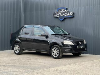 2014 Renault Logan I Рестайлинг, чёрный, 349000 рублей, вид 1