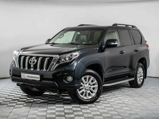 2014 Toyota Land Cruiser Prado 5-speed 150 Series Рестайлинг 1, серый, 3237000 рублей, вид 1