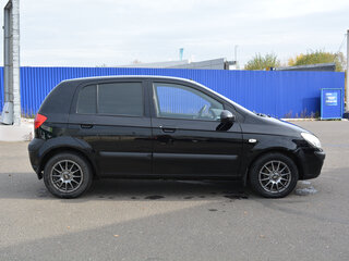 2007 Hyundai Getz I Рестайлинг, чёрный, 449000 рублей, вид 4