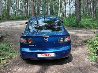 2008 Mazda 3 I (BK) Рестайлинг, синий, 580000 рублей, вид 5