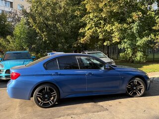 2017 BMW 3 серии 320d xDrive VI (F3x) Рестайлинг, синий, 3100000 рублей, вид 5