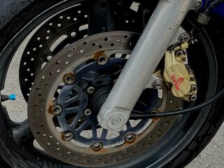 1998 Suzuki GSX 1200 Inazuma, синий, 310000 рублей, вид 3