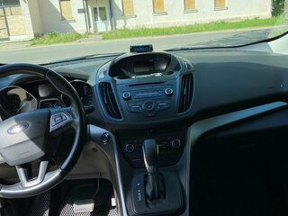 2017 Ford Kuga II Рестайлинг, чёрный, 1550000 рублей, вид 4