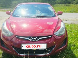 2015 Hyundai Elantra V (MD) Рестайлинг, красный, 1350000 рублей, вид 2