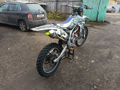 2013 Yamaha YZ450F, белый, 340000 рублей, вид 4