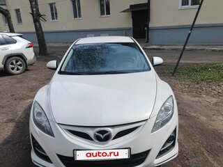 2012 Mazda 6 II (GH) Рестайлинг, белый, 965000 рублей, вид 2