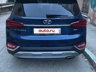 2019 Hyundai Santa Fe IV, синий, 2950000 рублей, вид 3