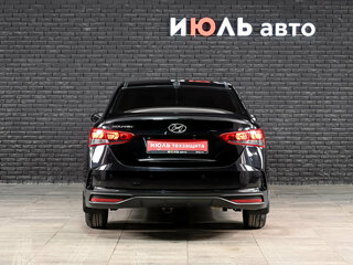 2020 Hyundai Solaris II Рестайлинг, чёрный, 1535000 рублей, вид 5
