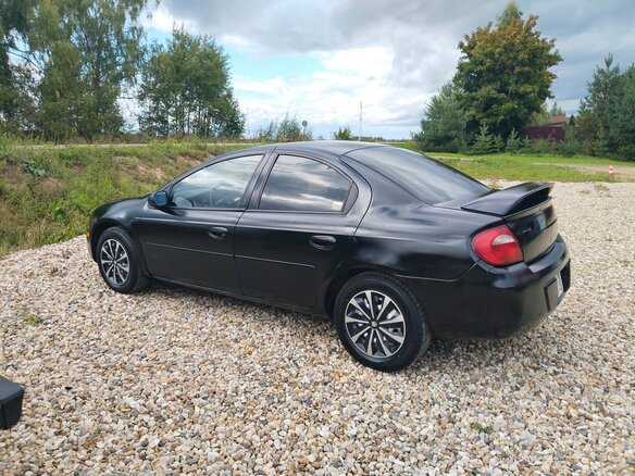 2004 Dodge Neon II, чёрный, 400000 рублей - вид 7