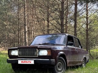2007 Lada (ВАЗ) 2107, пурпурный, 130000 рублей, вид 4