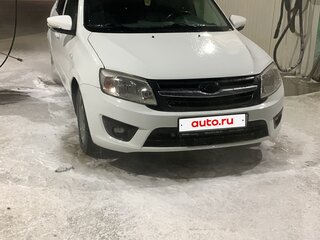 2015 Lada (ВАЗ) Granta I, белый, 500000 рублей, вид 1