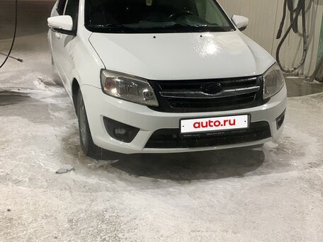 2015 Lada (ВАЗ) Granta I, белый, 500000 рублей, вид 1