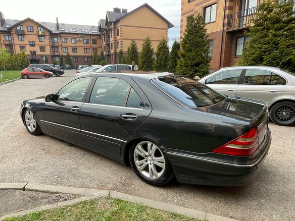 2002 Mercedes-Benz S-Класс 500 Long IV (W220), серый - вид 6