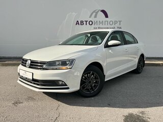 2016 Volkswagen Jetta VI Рестайлинг, белый, 1330000 рублей, вид 1