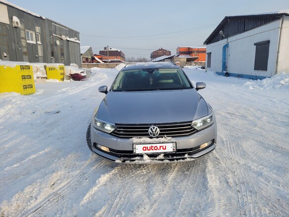 2017 Volkswagen Passat DSG7 B8, серый, 1550000 рублей - вид 2
