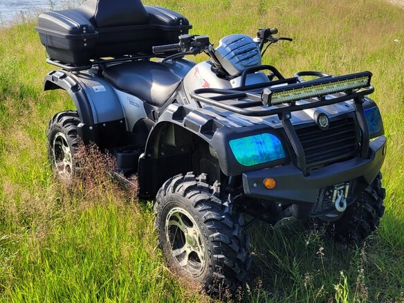 2013 CFMoto CF500-2А, серебристый - вид 16
