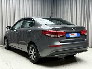 2016 Kia Rio III Рестайлинг, серый, 999000 рублей, вид 4
