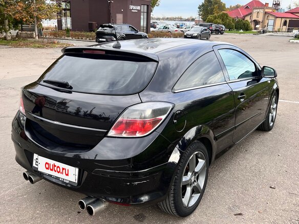 2008 Opel Astra GTC H Рестайлинг, чёрный, 680000 рублей - вид 3