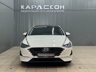 2021 Hyundai Sonata VIII (DN8), белый, 2200000 рублей, вид 3