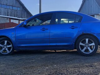 2004 Mazda 3 I (BK), синий, 235000 рублей, вид 4