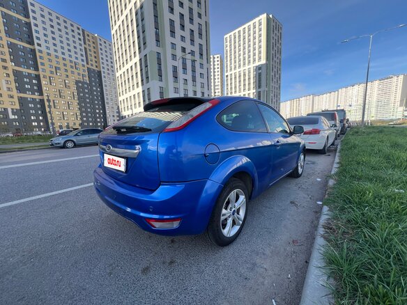 2007 Ford Focus II Рестайлинг, голубой, 360000 рублей - вид 3