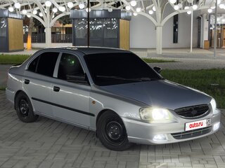 2009 Hyundai Accent ТагАЗ II, серебристый, 420000 рублей, вид 3