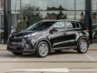 2018 Kia Sportage IV, чёрный, 1625000 рублей, вид 1