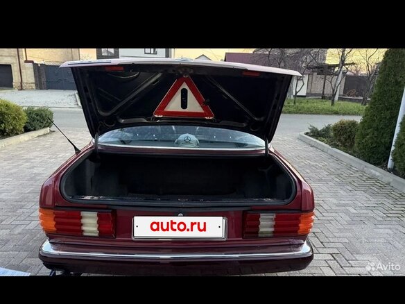 1991 Mercedes-Benz S-Класс 300 II (W126) Рестайлинг, красный, 1049000 рублей - вид 21