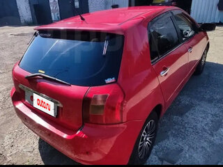 2002 Toyota Allex I, красный, 400000 рублей, вид 4