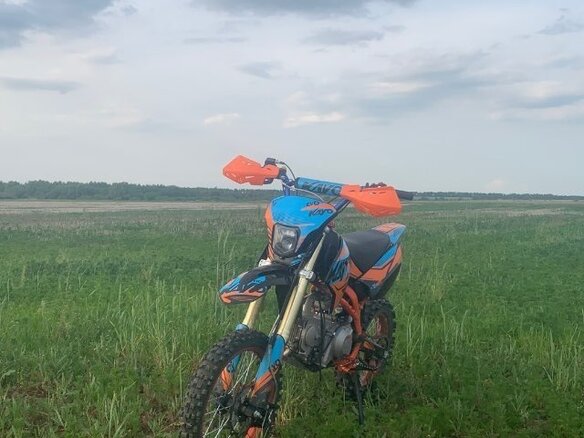 2024 Kayo Evolution YX125EM, оранжевый, 82500 рублей