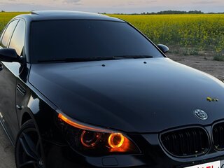 2005 BMW 5 серии 535d V (E60/E61), чёрный, 1300000 рублей, вид 2