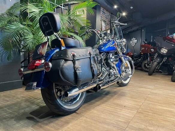 2015 Harley-Davidson Heritage, синий, 1850000 рублей - вид 5