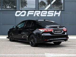 2021 Toyota Camry VIII (XV70) Рестайлинг, чёрный, 2744000 рублей, вид 2