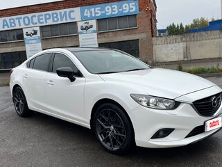 2016 Mazda 6 III (GJ) Рестайлинг, белый, 1980000 рублей, вид 4