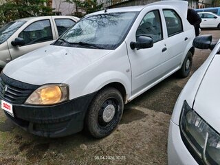 2014 Renault Logan I Рестайлинг, белый, 270000 рублей, вид 1