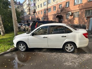2019 Lada (ВАЗ) Granta I Рестайлинг, белый, 530000 рублей, вид 2
