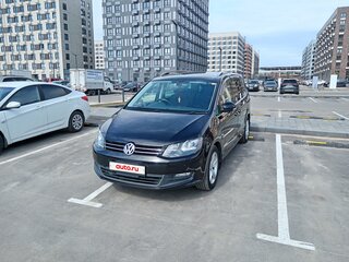 2014 Volkswagen Sharan II, чёрный, 950000 рублей, вид 2